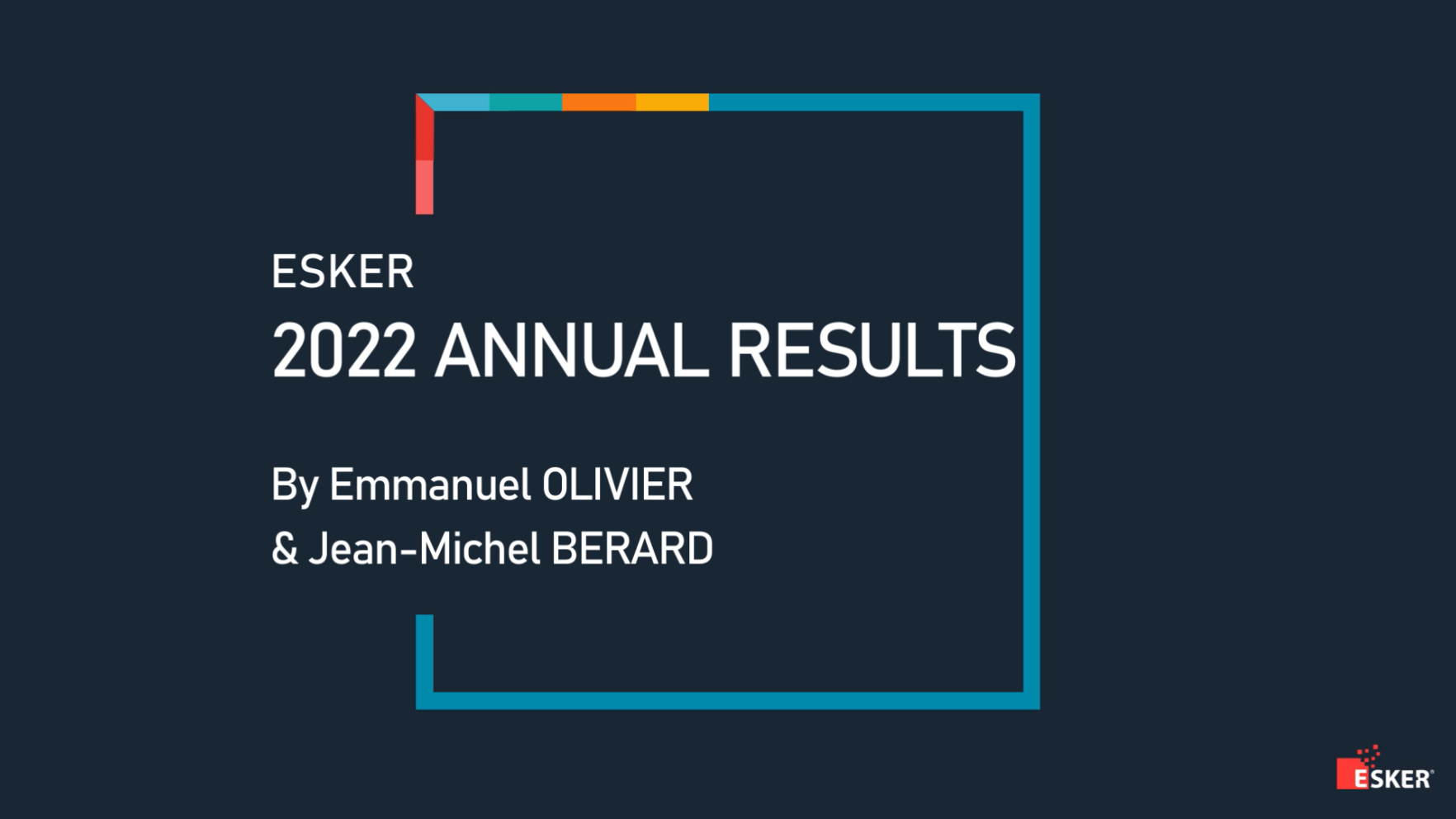 Annual results