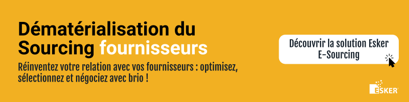 Solution E sourcing gestion du sourcing fournisseur esker