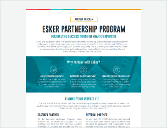 Esker ressources marketing